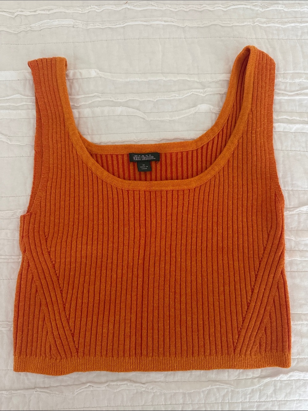 Ribbed tank